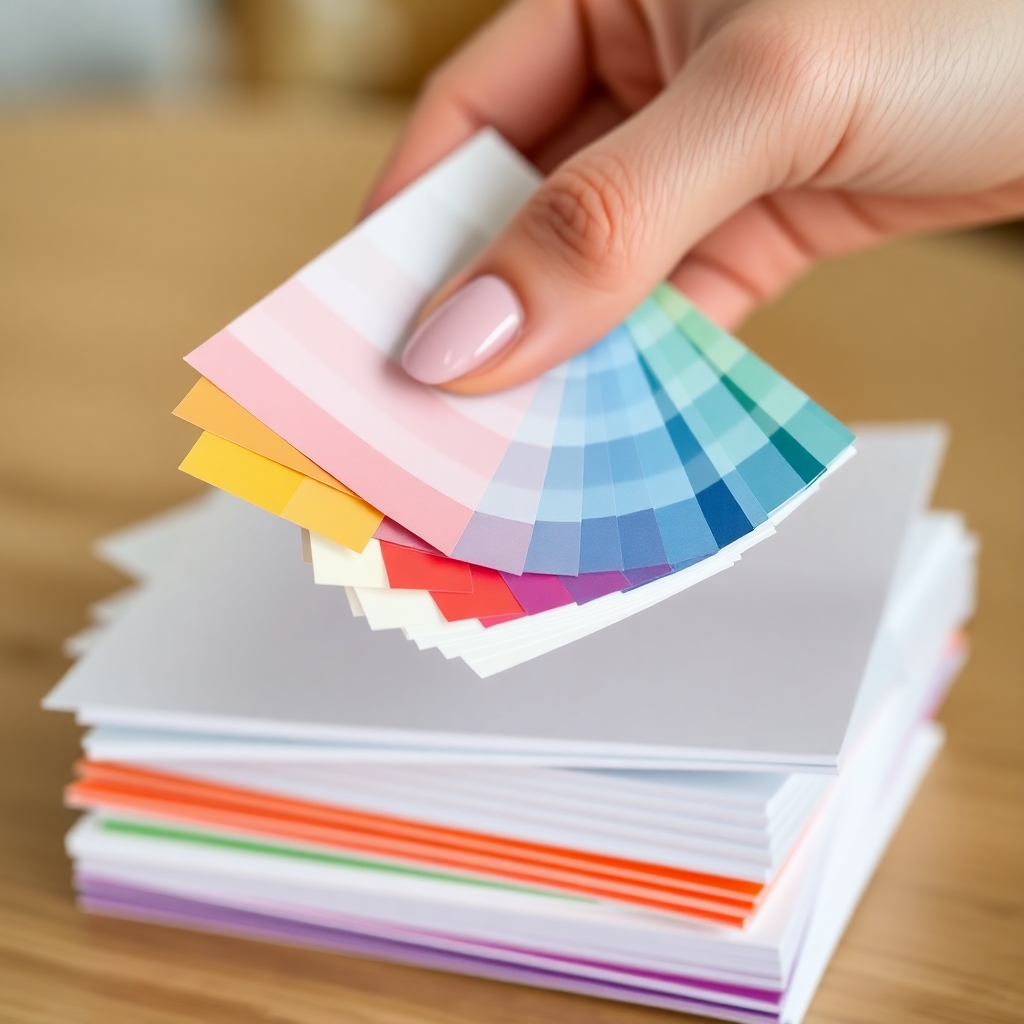 Особенности выбора цветной бумаги для печати в офисе