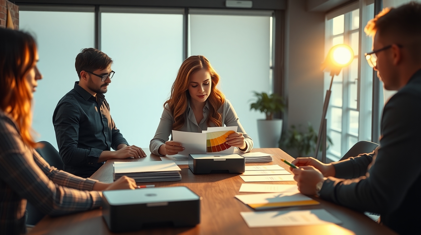 Особенности выбора цветной бумаги для печати в офисе